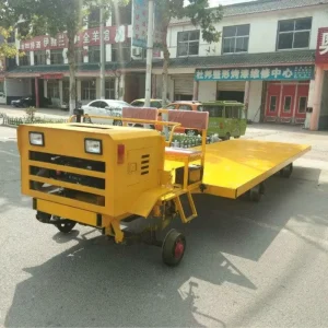 1.5T 2T 25 HP Diesel 2WD Oil Brake Railway Construction Rail Transporter, Loading Truck, Railway Tractor