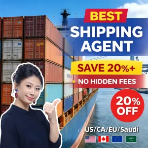 20/40FT FCL LCL Air Express Logistics with Tracking and Sea Shipping Agent Services from China to USA, Canada, Europe, and Saudi Arabia