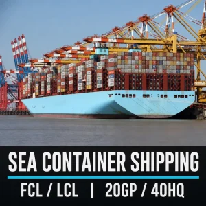20GP FCL Container Shipping Sea Freight Forwarder LCL Ocean Freight Sea Shipping Container Cargo