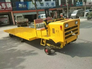 25HP Diesel Railway Transport Truck 5 6 Ton Mine Rail Car with Oil Brake for Construction Material Metro Transit