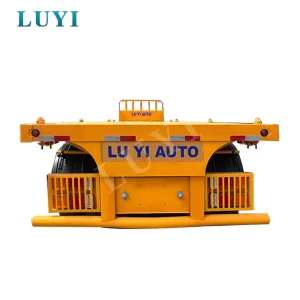 4-Axle Corrosion-Resistant Durable Standard Container Semi Trailer for Bulk Material Haulage
