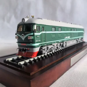 4D Train Model 1:87 Scale Resin 3D Hand-Painted Figurine Souvenir Art
