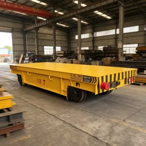 5 Ton Rail Transfer Carts for Warehouse Handling
