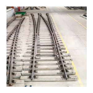 50kg-7 Railroad Turnout Rail Track Turnout