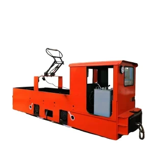 7-Ton CJY Series Electric Mine Locomotive, Narrow Gauge, Overhead Wire, 20 km/h Max Speed, 19.2 kN Traction