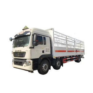7.8-Meter General Cargo Truck New High-Rail Transport Vehicle Diesel Fuel 6×2 Gearbox Right Fence Light Truck