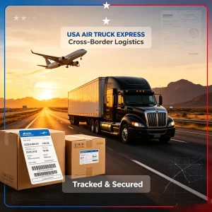 Air Cargo Shipping to USA Local Truck Last Mile Delivery Customs Brokerage DDU DDP Door to Door Service