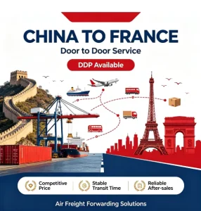 Air DDP Service from China to France