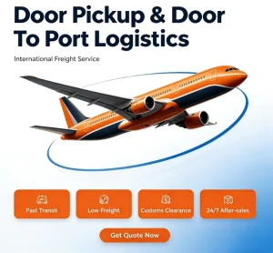 Air Door-to-Port Shipping to Rome Italy with Customs Service
