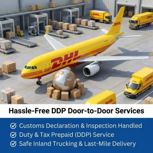 Air Express Freight Forwarder DDP Door-to-Door Shipping Agent to US GB FR DE with 3-7 Days Transit for Special General Goods