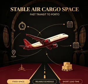 Air Freight Door-to-Door Service to Porto Portugal for Special Dangerous Goods DDP 1-Day Dispatch
