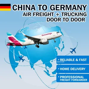 Air Freight and Land Truck Delivery China to Germany DDP Service Local Last-Mile Distribution Freight Forwarder
