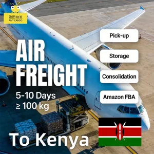 Air Shipping China to Kenya Nigeria Ghana South Africa Air Freight Forwarding Door-to-Door DDP DDU Logistics Agent 5-10 Days Insurance