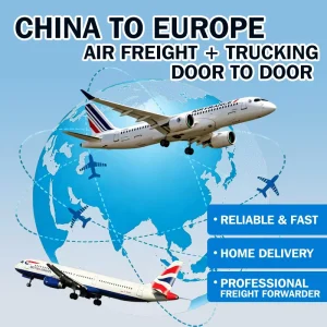 Air Trucking Service From China to Europe DDP Customs Clearance for Pallet Cargo