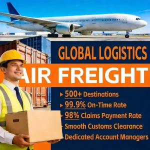 Air+Trucking Service China to Liechtenstein Scotland Armenia Jordan Yugoslavia Gambia Door to Door Customs Clearance Dual