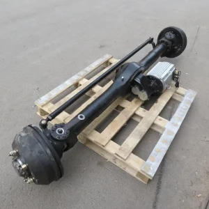 Battery-Powered Front and Rear Axle Four-Wheel Rail Truck