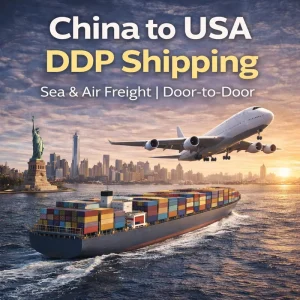 China DDP Door-to-Door Sea Freight LCL + Express Service to USA Canada UK