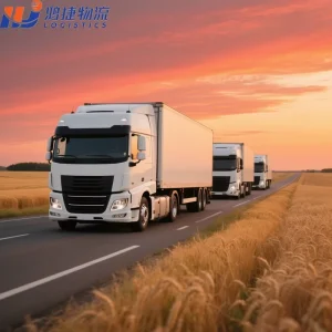 China-Europe DDP International Trucking and Door-to-Door Land Transportation