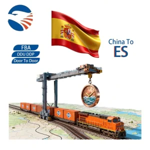 China Freight Export Logistics via Rail and Trucking with Air Delivery