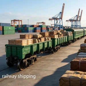 China Railway Express Shipping Agent FBA Netherlands Amsterdam Rail Freight Service Customs Clearance Door-to-Door Logistics