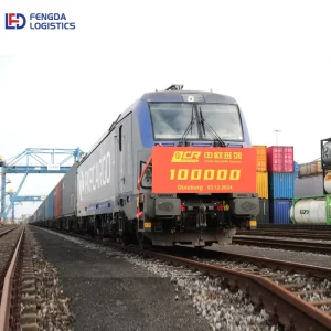 China Shipping Agent DDP Railroad Express Shipping to US with 24/7 Support Insurance Storage Services