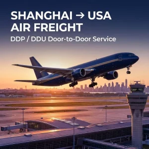 China-USA DDP Air Trucking Shipping for General Cargo with 3-7 Days Transit Time and Insurance