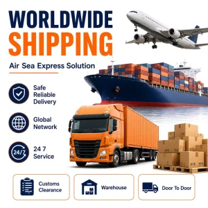 China to Brazil DDU Air Freight Door to Door Express Agent Service Customs Included
