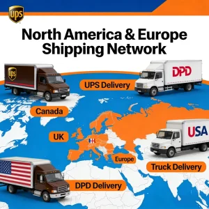 China to Canada LCL+Express Sea Freight DDP 1-5CBM Small Cargo Door-to-Door with 30-45 Days Transit & Insurance
