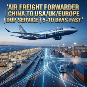 China to India Express Shipping Freight Forwarder Door to Door DDP DDU Service 5-8 Days with Insurance