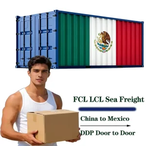 China to Mexico Maritime Logistics LCL + Express Shipping 18-45 Day Transit with Insurance