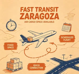 China to Spain Express Air Freight for Dangerous Goods 1-Day Transit