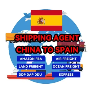 China to Spain Freight Forwarder Shipping Agent for FCL LCL Sea Freight DAP DDU DDP LCL+Express