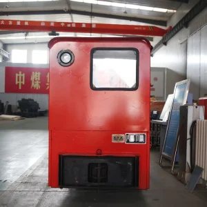 Compact Radius Locomotive Machinery for Tight Mine Spaces and Heavy Load Coal Transport on Standard Gauge Tracks