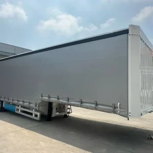 Custom Side Curtain Semi-Trailer Manufacturer Heavy-Duty Cargo Trailer Adjustable Size