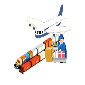 DDP Air and Trucking Shipping Agent Door-to-Door Logistics Service for Dangerous and General Goods China to USA