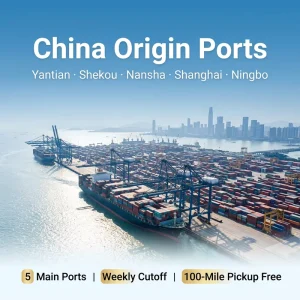 DDP Door-to-Door LCL Express Sea and Air Shipping China to USA 15-35 Days Transit Insurance