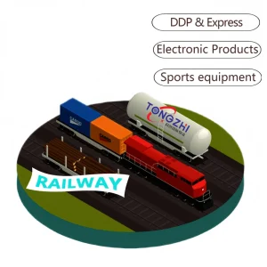 DDP Electronic Products Railroad Express Transportation China-Europe Freight Forwarder Shipping Agent