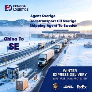 DDP Express Agent Shipping Transportation Services to Sweden Lulea Airport Warehousing Safe Delivery On Time Arrival