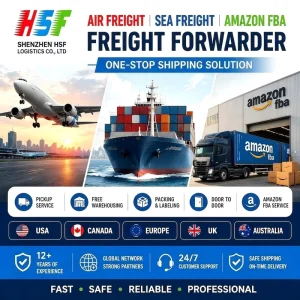 DDP LCL Sea Freight Battery Door-to-Door Shipping Agent Shenzhen Guangdong to Cleveland USA