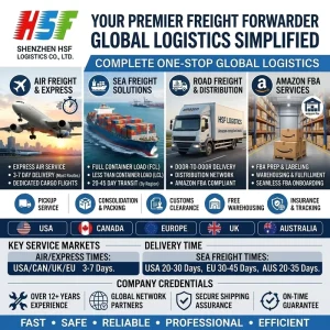DDP LCL Sea Freight Battery Energy Cargo Door-to-Door Shipping Agent Shenzhen Guangdong China to Cincinnati USA