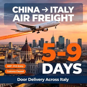 Door-to-Door Air Express Courier Service from China to Spain for FBA