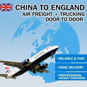 Door to Door Air Truck Combined DDP Logistics Service for UK & Europe Air & Truck Freight Forwarding