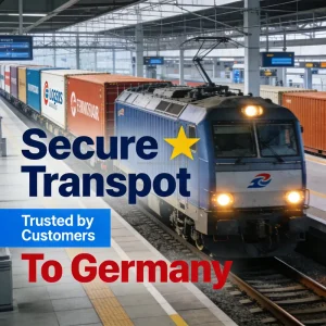 Door to Door FBA Railway and Truck Freight Forwarder Shipping Agent DDP from China to Germany Europe