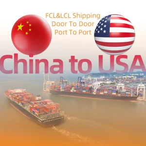 Door to Door LCL Sea Freight Forwarder China to USA Shipping Agent LCL Express Logistics Services