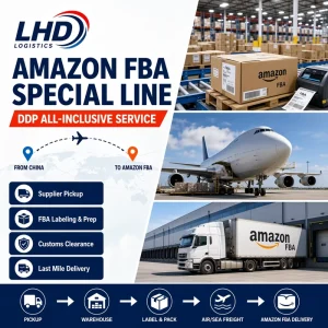 Door-to-Door Shipping China to USA Europe Sea Freight Forwarder FCL LCL Container DDP Express Air Service
