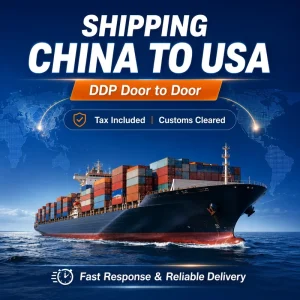 Door-to-Door Shipping China to USA Sea Freight Service LCL + Express 3-Day Dispatch 30-45 Day Transit