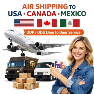 Door-to-Door Trucking Delivery Service Air Freight Forwarder to USA Canada and Mexico