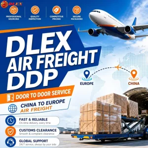 European Air Freight Forwarder DDP Tax Solution with Customs and Cargo Tracking Service
