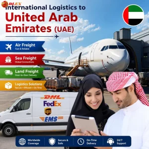 Express Air Freight Forwarder Dubai Customs Clearance Door Delivery 3PL Logistics Agent Express Tracking