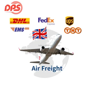 Express Air Freight via DPS China UK 7-Day Dispatch Urgent Shipments Fashion Samples Customs Door Delivery Insurance Storage
